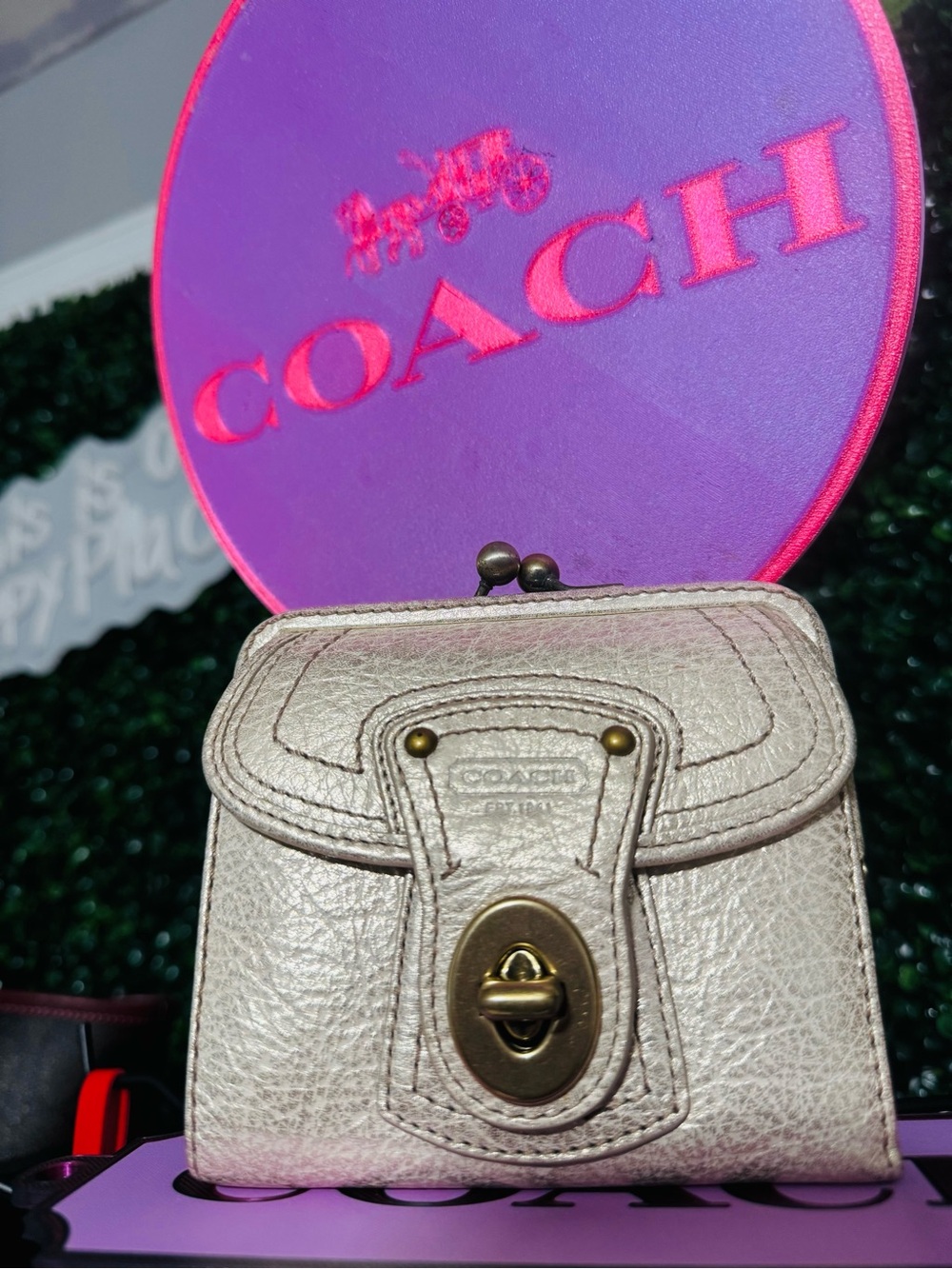 Coach Bridget Legacy and Matching wallet! - Picture 2 of 2